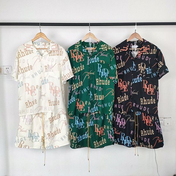 23 new retro patterns luxury designer shirts mens designer shirts casablanc hawaii shirts dress shirt printing pattern camicia rhude button, White;black
23 new retro patterns luxury designer shirts mens designer shirts casablanc hawaii shirts dress shirt printing pattern camicia rhude button, White;black