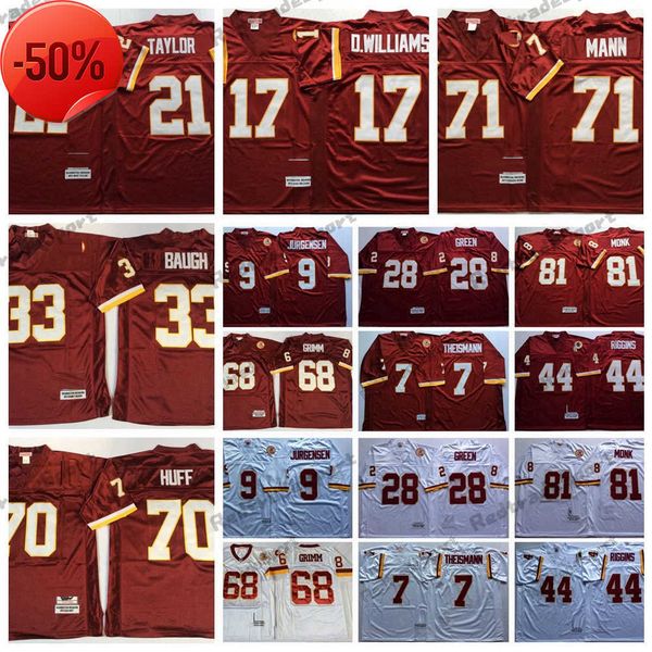 vintage art monk jurgensen 7 joe theismann football jerseys john riggins 28 darrell green russ grimm 17 doug williams mann 21 sean taylor, Black;red
vintage art monk jurgensen 7 joe theismann football jerseys john riggins 28 darrell green russ grimm 17 doug williams mann 21 sean taylor, Black;red