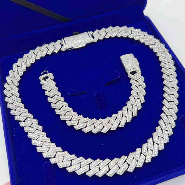 new product iced out sterling silver for jewelry making vvs moissanite miami cuban link chain
new product iced out sterling silver for jewelry making vvs moissanite miami cuban link chain