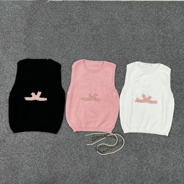 fashion clothes designer women luxury vests sweaters letter pullover round neck knit sleeveless short waistcoats jumper woman waistcoat slee, White
fashion clothes designer women luxury vests sweaters letter pullover round neck knit sleeveless short waistcoats jumper woman waistcoat slee, White