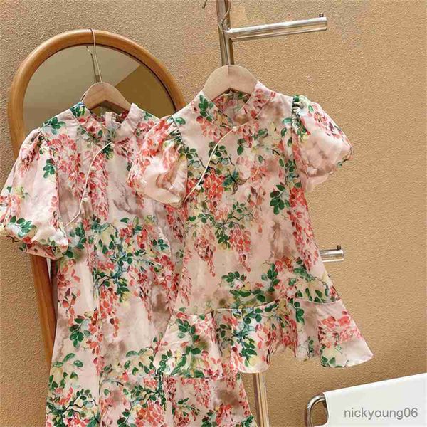 girl's dresses mother and me clothes short sleeve dress kids baby chinese cheongsam mom daughter clothing princess r230612, Red;yellow
girl's dresses mother and me clothes short sleeve dress kids baby chinese cheongsam mom daughter clothing princess r230612, Red;yellow