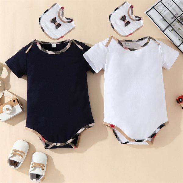 

Baby Romper Clothes Baby Rompers Spring Autumn New Romper Cotton Newborn Baby Girls Boy Kids Designer Cartoon Bee Infant Jumpsuits, White