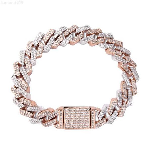 tianyu gem man's 14k/18k solid white/rose gold hiphop jewelry moissanite diamond cuban link chain bracelet, Silver
tianyu gem man's 14k/18k solid white/rose gold hiphop jewelry moissanite diamond cuban link chain bracelet, Silver