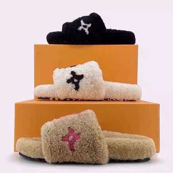 designer sandals luxury slide designer slippers fashion women wool sandals warm comfort slippers woman slipper shoes autumn winter slides, Black
designer sandals luxury slide designer slippers fashion women wool sandals warm comfort slippers woman slipper shoes autumn winter slides, Black