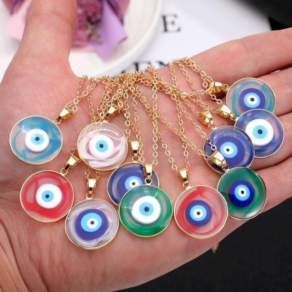 blooming colorful turkish blue evil eye necklace for women new trendy lucky eye clavicle chain choker wedding jewelry, Silver
blooming colorful turkish blue evil eye necklace for women new trendy lucky eye clavicle chain choker wedding jewelry, Silver