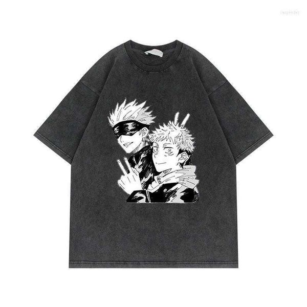 men's t shirts streetwear tshirt harajuku clothes fashion tees y2k vintage women clothing o neck shirt jujutsu kaisen t-shirt hipr04ar0, White;black
men's t shirts streetwear tshirt harajuku clothes fashion tees y2k vintage women clothing o neck shirt jujutsu kaisen t-shirt hipr04ar0, White;black