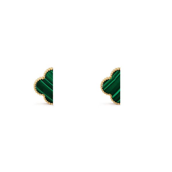 good lucky designers 4 leaf clover stud earring jewelry for women gift, Golden;silver
good lucky designers 4 leaf clover stud earring jewelry for women gift, Golden;silver