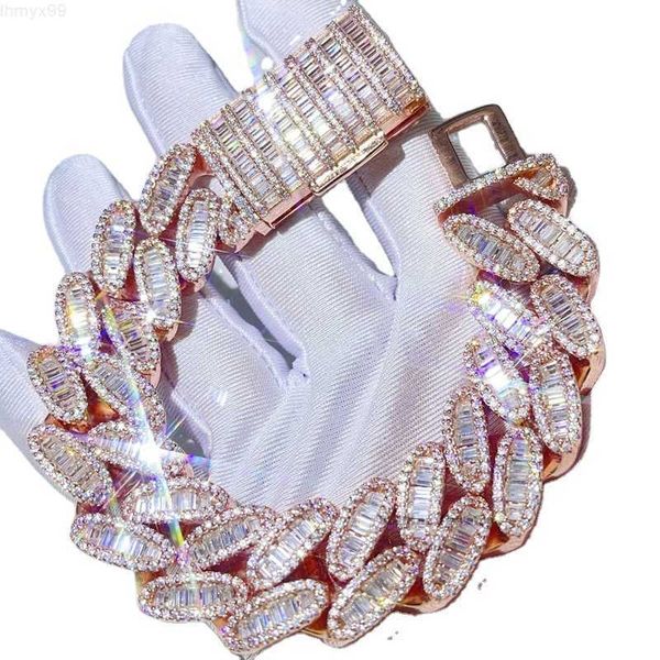 925 sterling silver 9- 20mm rose gold plated solid silver miami iced out moissanite cuban bracelet
925 sterling silver 9- 20mm rose gold plated solid silver miami iced out moissanite cuban bracelet