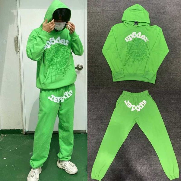 men's hoodies sweatshirts 2023 sp5der 555555 hoodies sweatshirt tracksuit white foam spider web young thug men women hooded sweatshirts, Black
men's hoodies sweatshirts 2023 sp5der 555555 hoodies sweatshirt tracksuit white foam spider web young thug men women hooded sweatshirts, Black