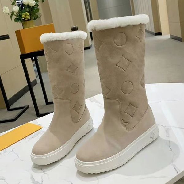 fashion designer snow boot women snowdrop flat ankle boots soft wool fur suede leather shoes winter martin boots printing over the knee boot, Black
fashion designer snow boot women snowdrop flat ankle boots soft wool fur suede leather shoes winter martin boots printing over the knee boot, Black