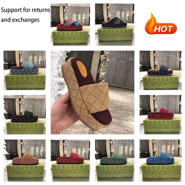 2023 new beach slippers fashion thick bottom designer lady platform leather heels sandals famous brand, Black
2023 new beach slippers fashion thick bottom designer lady platform leather heels sandals famous brand, Black