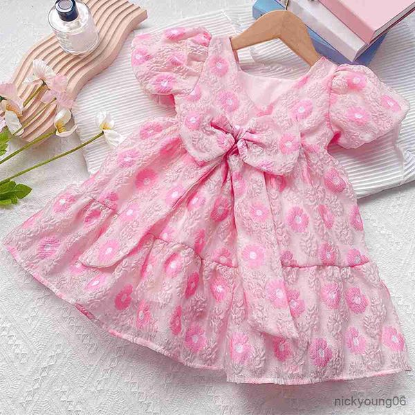 girl's dresses girls princess sleeve bow backless kids clothes party birthday dress summer fashion pink costume r230612, Red;yellow
girl's dresses girls princess sleeve bow backless kids clothes party birthday dress summer fashion pink costume r230612, Red;yellow