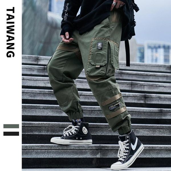 pants 2020 new hiphop jogger men's black harem overalls multipocket ribbon men's sports pants streetwear casual men's casual
pants 2020 new hiphop jogger men's black harem overalls multipocket ribbon men's sports pants streetwear casual men's casual