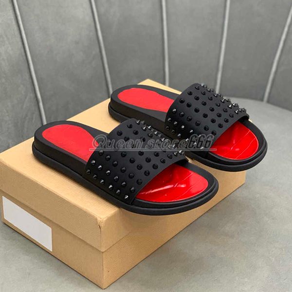 mens studs slippers flat spikes slide oversize pool sandal thick rubber sole beach slipper platform mules summer casual fashion, Black
mens studs slippers flat spikes slide oversize pool sandal thick rubber sole beach slipper platform mules summer casual fashion, Black