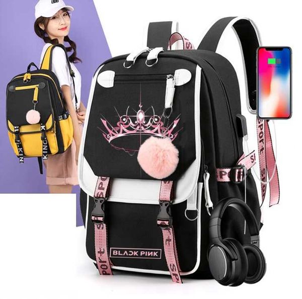 backpack teenager backpack black pink girls school bags large capacity knapsack boy girl fashion bags j230517
backpack teenager backpack black pink girls school bags large capacity knapsack boy girl fashion bags j230517