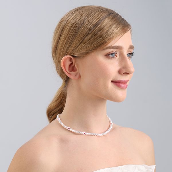 designer jewlery simple single-layer highlight baroque imitation red heart-shaped pearl necklace woman beaded necklace fashion jewelry thank, Silver
designer jewlery simple single-layer highlight baroque imitation red heart-shaped pearl necklace woman beaded necklace fashion jewelry thank, Silver