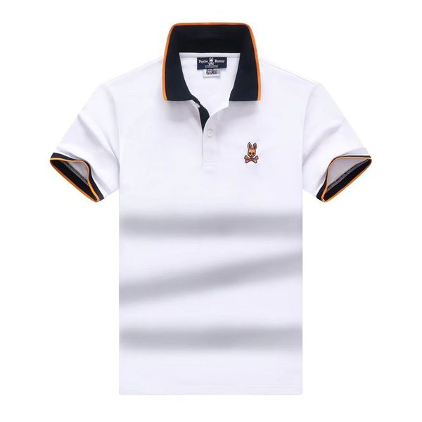 summer new psycho bunny polo shirts skull rabbit embroidery stand collar fashion brand t-shirt men's short sleeve business, White;black
summer new psycho bunny polo shirts skull rabbit embroidery stand collar fashion brand t-shirt men's short sleeve business, White;black