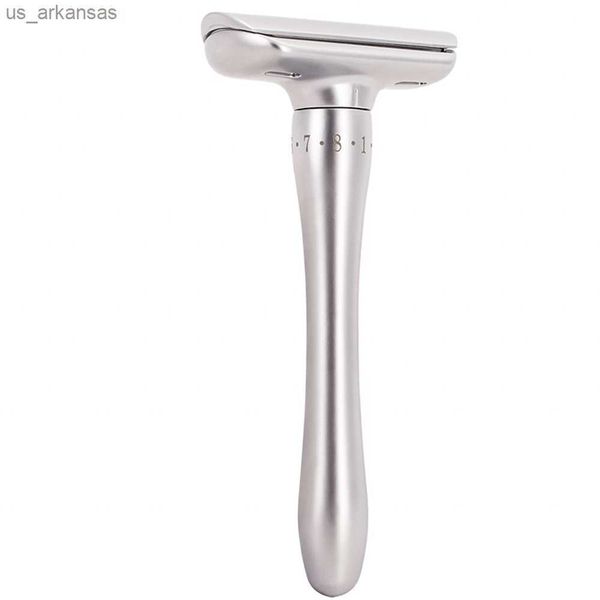 adjustable safety razor double edge classic mens shaving mild to aggressive 1-8 file hair removal shaver with10 blades l230523
adjustable safety razor double edge classic mens shaving mild to aggressive 1-8 file hair removal shaver with10 blades l230523