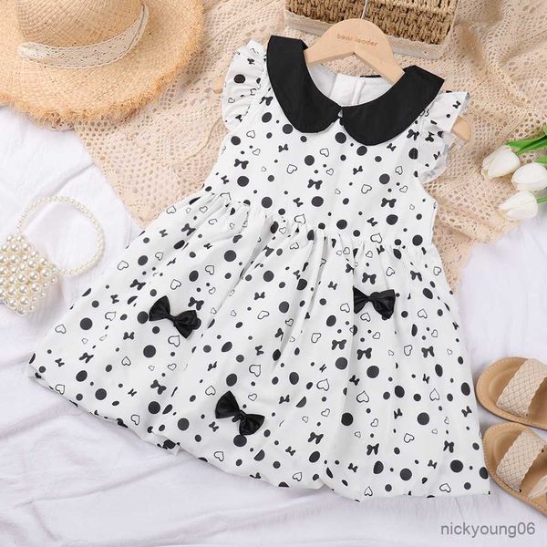 girl's dresses new summer girls princess dress kids sleeveless children birthday party vestido casual bow print costume r230612, Red;yellow
girl's dresses new summer girls princess dress kids sleeveless children birthday party vestido casual bow print costume r230612, Red;yellow