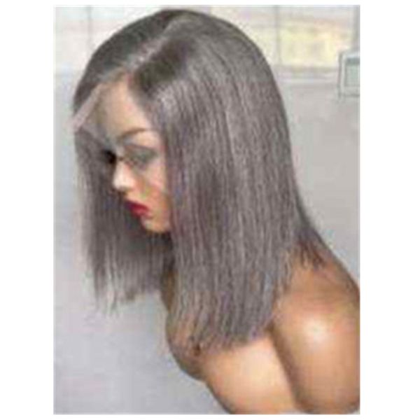 gray 100%human hair pepper color 13x4 invisible swiss lace frontal wig seamless lace front wig hd lace pre-plucked hairline 8-18inch 130%den, Black;brown
gray 100%human hair pepper color 13x4 invisible swiss lace frontal wig seamless lace front wig hd lace pre-plucked hairline 8-18inch 130%den, Black;brown