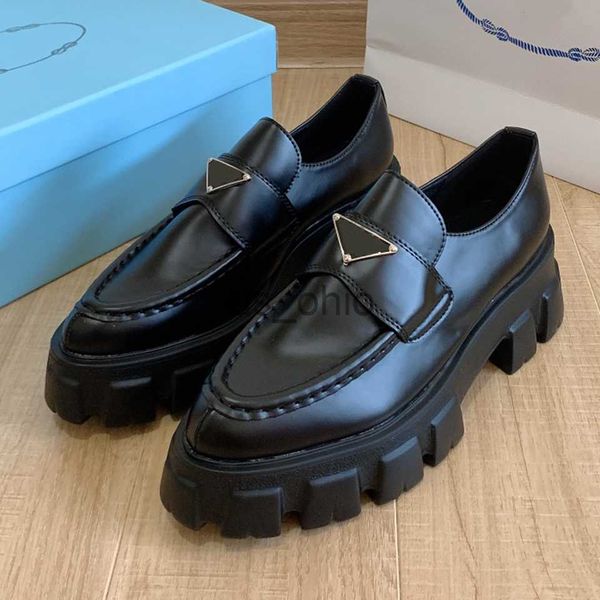 dress shoes women round toe loafers designer shoe luxury platform triangle black leather dress shoes j230612
dress shoes women round toe loafers designer shoe luxury platform triangle black leather dress shoes j230612
