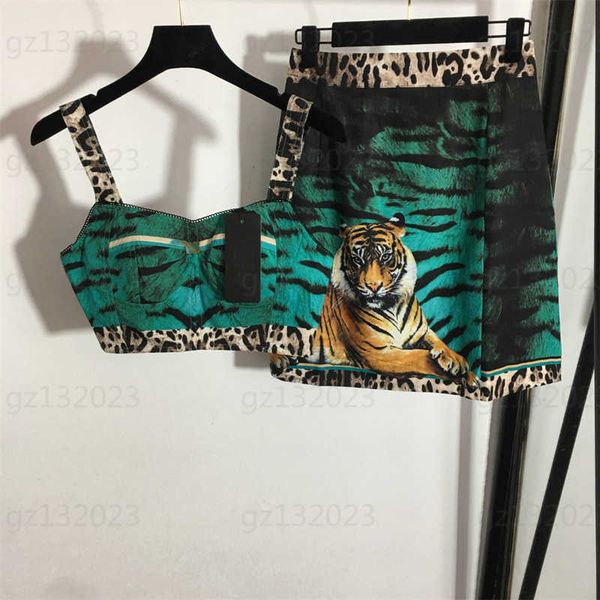 fashion summer designers skirt two piece set women 100% cotton tie halter tiger print high waist short half skirts pool parties designer swi, White
fashion summer designers skirt two piece set women 100% cotton tie halter tiger print high waist short half skirts pool parties designer swi, White