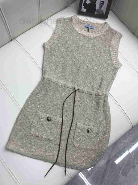 basic & casual dresses designer 2023 spring/summer new slouchy style simple and slim reducing age straight tube wide edge knitted sleeveless, Black;gray
basic & casual dresses designer 2023 spring/summer new slouchy style simple and slim reducing age straight tube wide edge knitted sleeveless, Black;gray