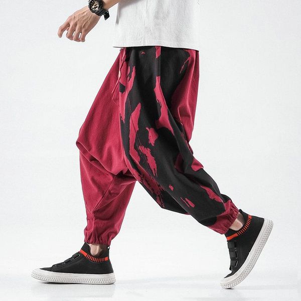 pants chinese style cotton linen harem jogger pants men autumn new streetwear printing crosspants anklelength men trousers, Black
pants chinese style cotton linen harem jogger pants men autumn new streetwear printing crosspants anklelength men trousers, Black