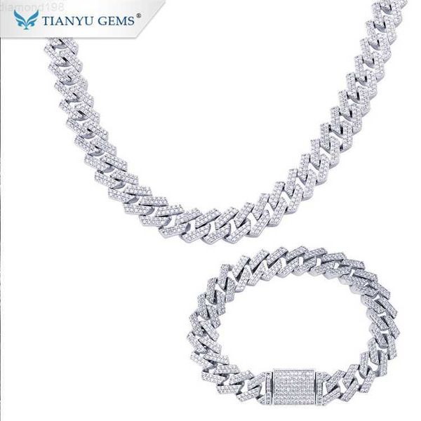 tianyu hip hop gold cuban bracelet mens necklace bling iced out diamond cuban link chain jewelry set for men, Silver
tianyu hip hop gold cuban bracelet mens necklace bling iced out diamond cuban link chain jewelry set for men, Silver