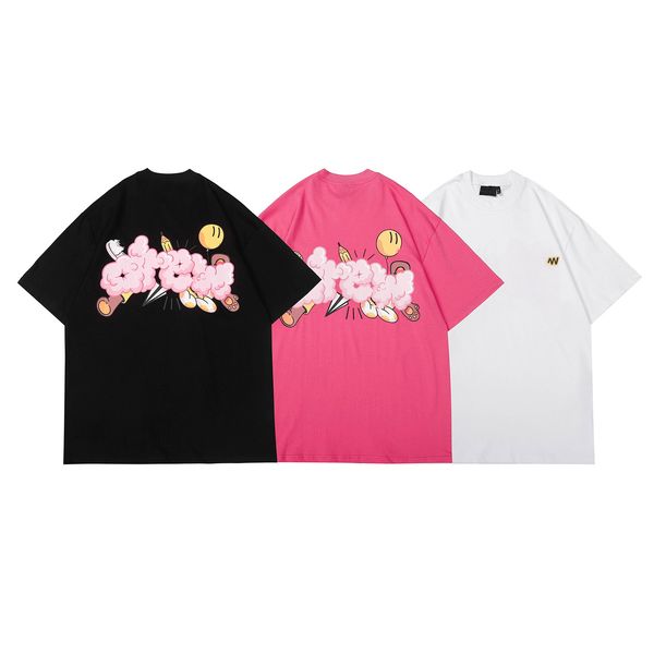 mens&womens designer smiling face t-shirts printed fashion man angels t-shirt cotton casual tees short sleeve luxury hip hop streetwear t-sh, White;black
mens&womens designer smiling face t-shirts printed fashion man angels t-shirt cotton casual tees short sleeve luxury hip hop streetwear t-sh, White;black