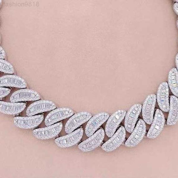 vvs diamond chain fashion jewelry necklaces 925 sterling silver 20mm miami hip hop iced out cuban moissanite chain
vvs diamond chain fashion jewelry necklaces 925 sterling silver 20mm miami hip hop iced out cuban moissanite chain