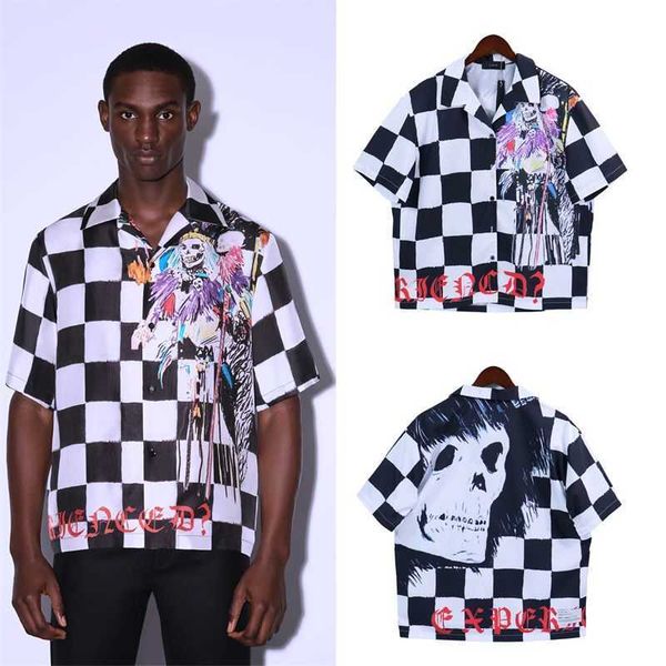 summer short sleeve shirt mens digital casual shirts a 23 miri designer shirt american hip hop loose polo tshirt men women cardigan jacket, White;black 
summer short sleeve shirt mens digital casual shirts a 23 miri designer shirt american hip hop loose polo tshirt men women cardigan jacket, White;black