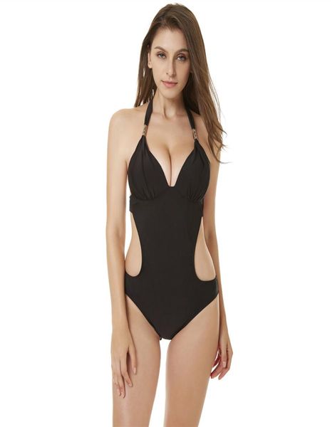 womens halter bikini padded one piece swimsuit deep v backless bathing suit drape cut out swimwear seaside beach beachwear bl9476410
womens halter bikini padded one piece swimsuit deep v backless bathing suit drape cut out swimwear seaside beach beachwear bl9476410
