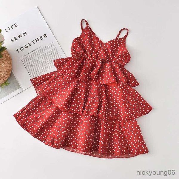 girl's dresses girls casual new summer kids costumes baby girl tiered outfits party suits toddler vestidos 6y r230612, Red;yellow
girl's dresses girls casual new summer kids costumes baby girl tiered outfits party suits toddler vestidos 6y r230612, Red;yellow