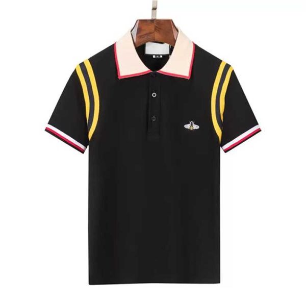 designer men's t-shirt polo shirt brand new cotton embroidery wrinkle proof breathable lapel commercial fashion casual print high end s, White;black
designer men's t-shirt polo shirt brand new cotton embroidery wrinkle proof breathable lapel commercial fashion casual print high end s, White;black