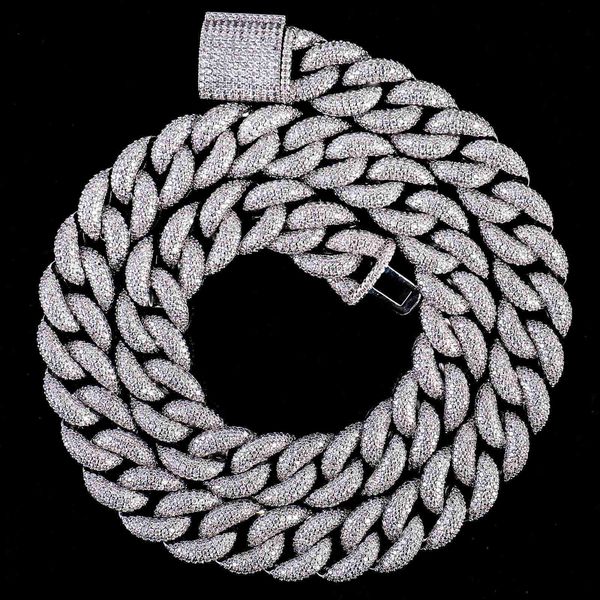 italian gol 925 20mm moissanite ot buckle square toggle clasp cuban link chain, Silver
italian gol 925 20mm moissanite ot buckle square toggle clasp cuban link chain, Silver