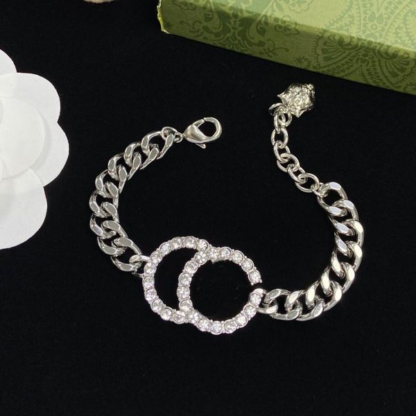 with pouch women designer bangles silver color full diamond g letter couple luxury bracelets, Black
with pouch women designer bangles silver color full diamond g letter couple luxury bracelets, Black