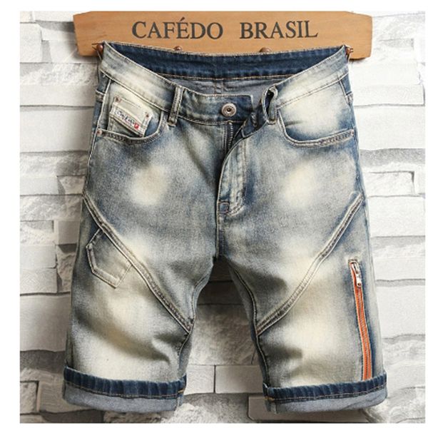 summer streetwear men ripped jeans short fashion bermuda male vintage holes destroyed straight denim shorts splicing design 98% cotton brand, Blue
summer streetwear men ripped jeans short fashion bermuda male vintage holes destroyed straight denim shorts splicing design 98% cotton brand, Blue