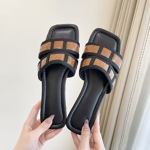 women's soft sole slippers summer beautiful fairy wind non-slip fashion personality shopping play beach sandals, Black
women's soft sole slippers summer beautiful fairy wind non-slip fashion personality shopping play beach sandals, Black