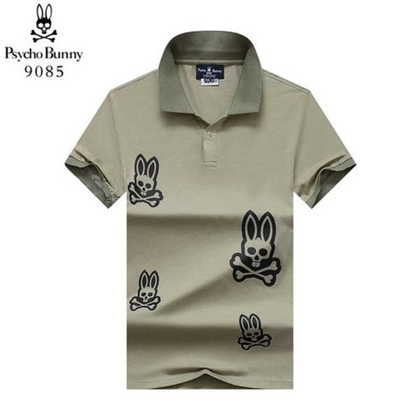 men's skull rabbit polo shirt short sleeve cartoon embroidery collar solid fashion brand simple m-xxxl #01 jnn5, White;black
men's skull rabbit polo shirt short sleeve cartoon embroidery collar solid fashion brand simple m-xxxl #01 jnn5, White;black