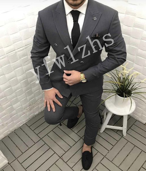 handsome double-breasted tuxedos groom peak lapel men suits mens wedding tuxedo costumes de pour hommes jacket pants tie y68511112, Black;gray
handsome double-breasted tuxedos groom peak lapel men suits mens wedding tuxedo costumes de pour hommes jacket pants tie y68511112, Black;gray