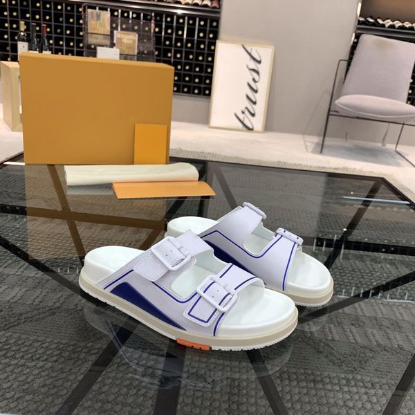 men designer trainer mule slippers two straps sandals leather outdoor casual slipper luxurys brand lightweight flip flops scuffs beach shoes, Black
men designer trainer mule slippers two straps sandals leather outdoor casual slipper luxurys brand lightweight flip flops scuffs beach shoes, Black
