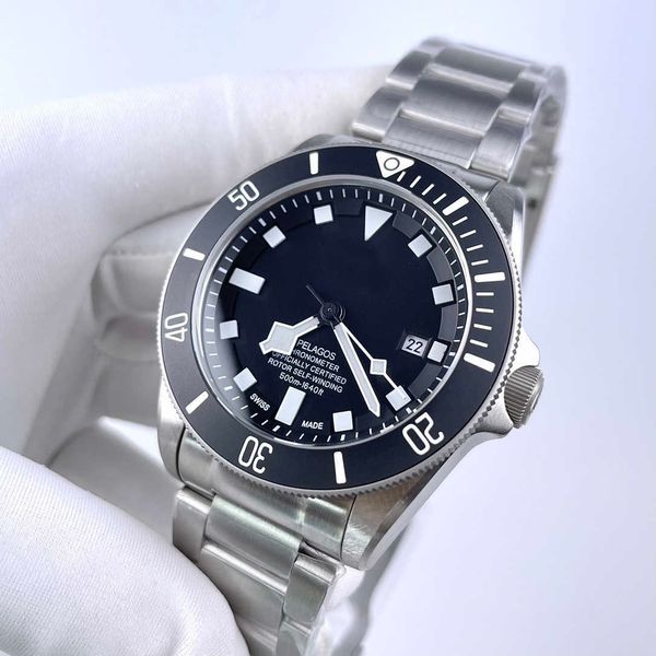 designer pelagos movement watch luxury watches 5o4b with mechanical movement include box reloj humme, Slivery;brown
designer pelagos movement watch luxury watches 5o4b with mechanical movement include box reloj humme, Slivery;brown
