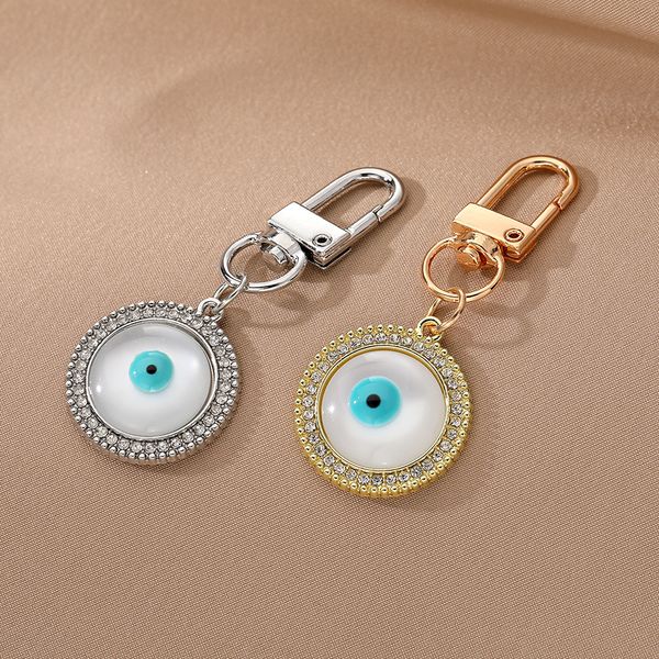 bright evil eye keychain gold silver key ring for women men cat's eye opal glass charms pendant bag car key accessories, Slivery;golden
bright evil eye keychain gold silver key ring for women men cat's eye opal glass charms pendant bag car key accessories, Slivery;golden