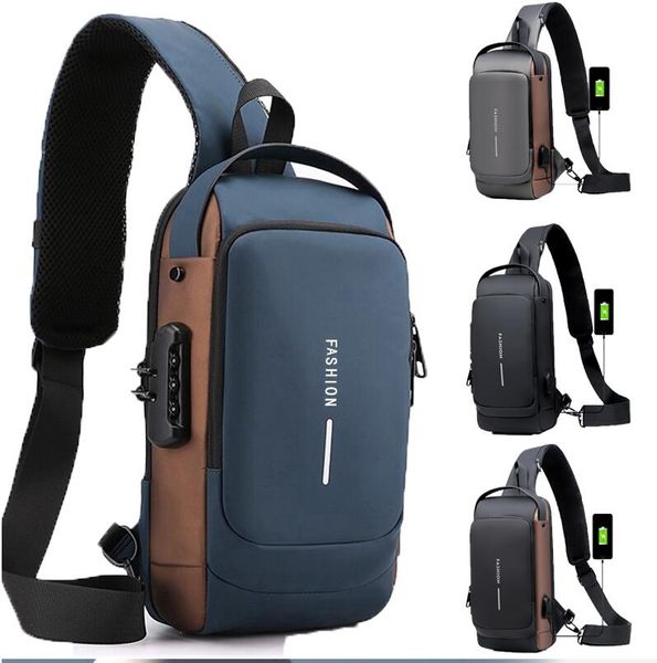 men chest bag women anti-theft multifunction usb charging shoulder bags with shoulder strap oxford sling pack
men chest bag women anti-theft multifunction usb charging shoulder bags with shoulder strap oxford sling pack