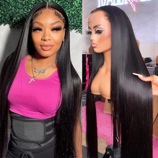 13x4 hd transparent lace front wigs 32 inch bone straight human hair frontal wigs preplucked 4x4 lace closure wig, Black;brown
13x4 hd transparent lace front wigs 32 inch bone straight human hair frontal wigs preplucked 4x4 lace closure wig, Black;brown