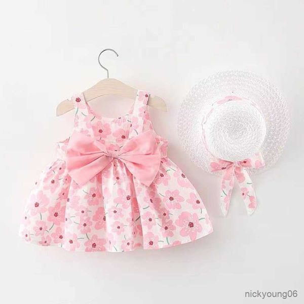 girl's dresses baby girl flower with sunhats summer newborn clothes floral dress toddler clothing birthday princess r230612, Red;yellow
girl's dresses baby girl flower with sunhats summer newborn clothes floral dress toddler clothing birthday princess r230612, Red;yellow
