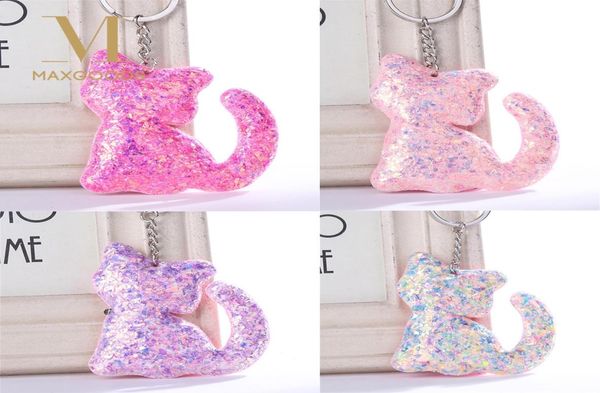lovely cat shape sequins glitter key chain for women handbag pendant keychain car keyring fashion jewelry gift6973420, Silver
lovely cat shape sequins glitter key chain for women handbag pendant keychain car keyring fashion jewelry gift6973420, Silver