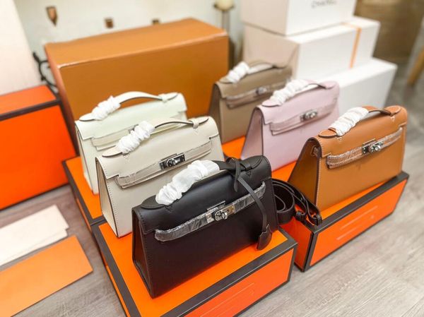 deluxe mini kellyes bag genuine leather lock buckle shoulder bags handbag palm prints women's cross body luxury designer bag 5a quality
deluxe mini kellyes bag genuine leather lock buckle shoulder bags handbag palm prints women's cross body luxury designer bag 5a quality