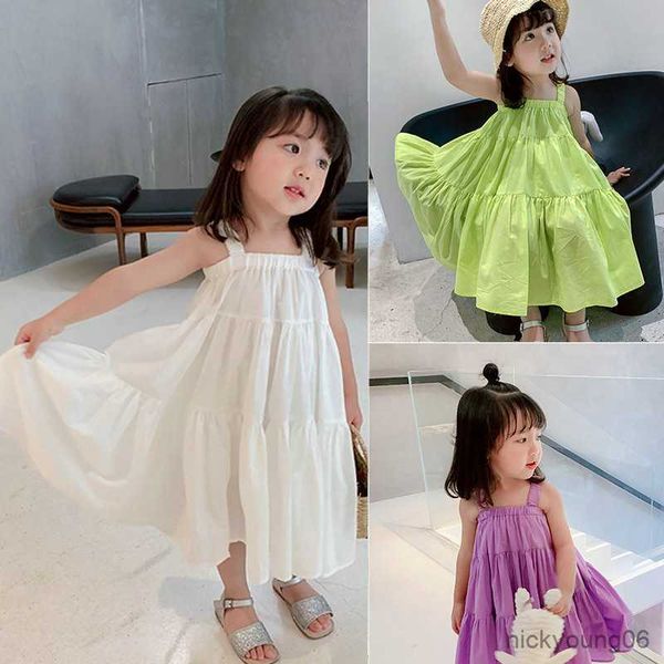 girl's dresses dress summer children's version princess ropa girls clothes r230612, Red;yellow 
girl's dresses dress summer children's version princess ropa girls clothes r230612, Red;yellow